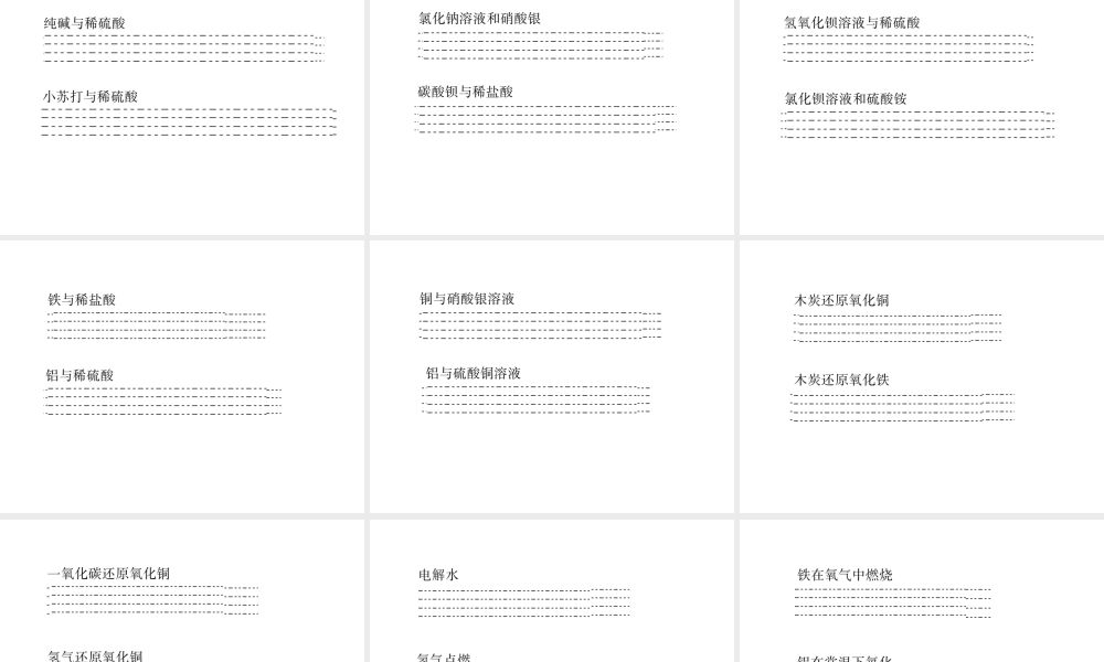 （重庆专版）中考化学总复习 第一篇 教材知识梳理 化学用语专项训练（二）课件-人教版初中九年级全册化学课件