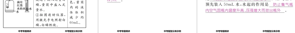 （青海专版）中考化学命题研究 第二编 重点题型突破篇 专题七 实验方案的设计与评价（精讲）课件-人教版初中九年级全册化学课件