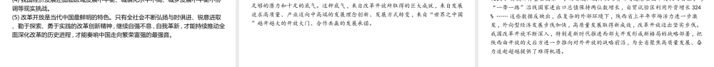 （陕西专用）版中考道德与法治一练通 第二部分 热点专题训练 主题二 专题热点 专题一 经济建设篇教学课件-人教版初中九年级全册政治课件