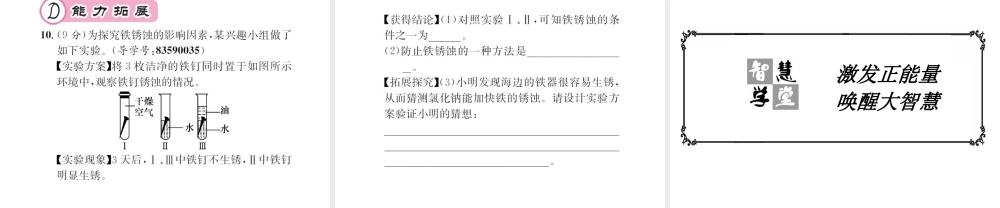 （遵义专版）秋九年级化学全册 第5章 金属的冶炼与利用 基础实验4 常见金属的性质课件 沪教版-沪教版初中九年级全册化学课件