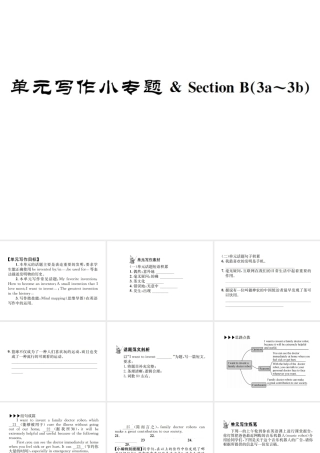 （遵义专版）秋九年级英语全册 Unit 6 When was it invented写作小专题习题课件 （新版）人教新目标版-（新版）人教新目标版初中九年级全册英语课件