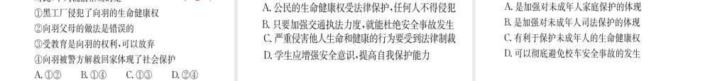 （重庆专版）中考政治 第一篇 第二部分 法律 第十讲 公民的人身权利复习课件-人教版初中九年级全册政治课件