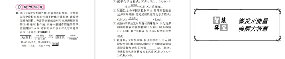 （遵义专版）秋九年级化学全册 第8章 食品中的有机化合物 第2节 糖类 油脂课件 沪教版-沪教版初中九年级全册化学课件