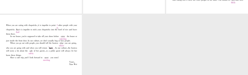 （遵义专版）秋九年级英语全册 Unit 10 You’re supposed to shake hands（第4课时）Section B（1a-1e）作业课件 （新版）人教新目标版-（新版）人教新目标版初中九年级全册英语课件