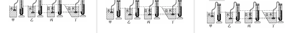 （遵义专版）春八年级物理全册 第8章 压强小专题（三）压强实验探究专题习题课件 （新版）沪科版-（新版）沪科版初中八年级全册物理课件