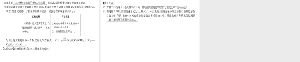 （遵义专版）秋九年级化学下册 第8章 食品中的有机化合物达标测试卷习题课件 沪教版-沪教版初中九年级下册化学课件