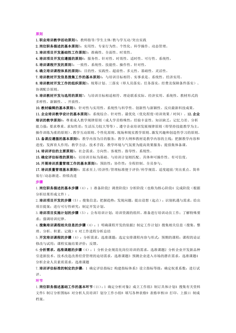 职业培训教学活动测试题_第1页