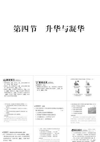 （遵义专版）九年级物理全册 第十二章 温度与物态变化 第四节 升华与凝华习题课件 （新版）沪科版-（新版）沪科版初中九年级全册物理课件