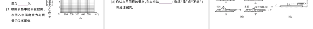 （遵义专版）八年级物理全册 第六章 熟悉而陌生的力检测卷习题课件 （新版）沪科版-（新版）沪科版初中八年级全册物理课件