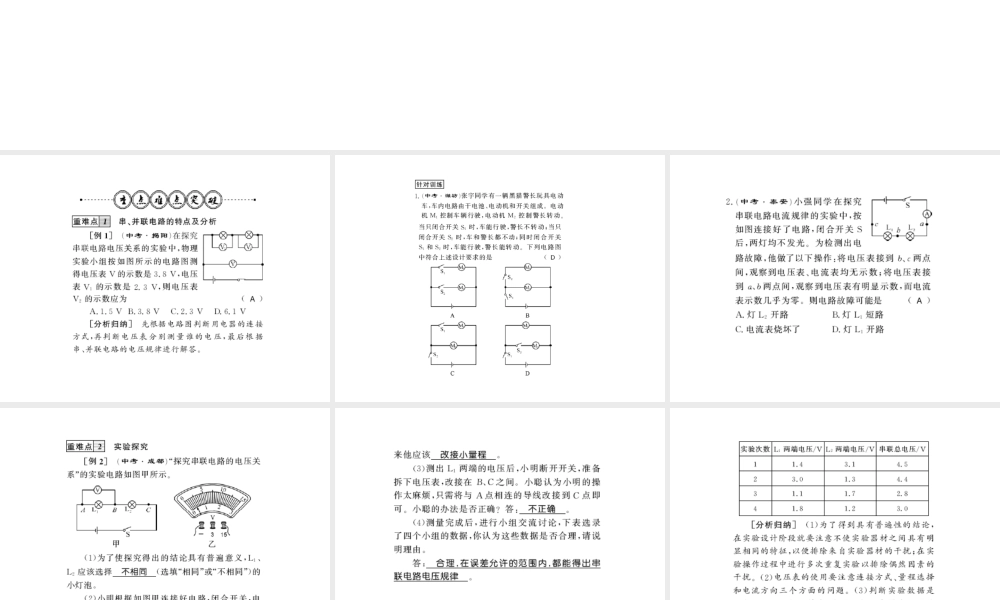 （遵义专版）九年级物理全册 第十四章 了解电路整理与复习课件 （新版）沪科版-（新版）沪科版初中九年级全册物理课件