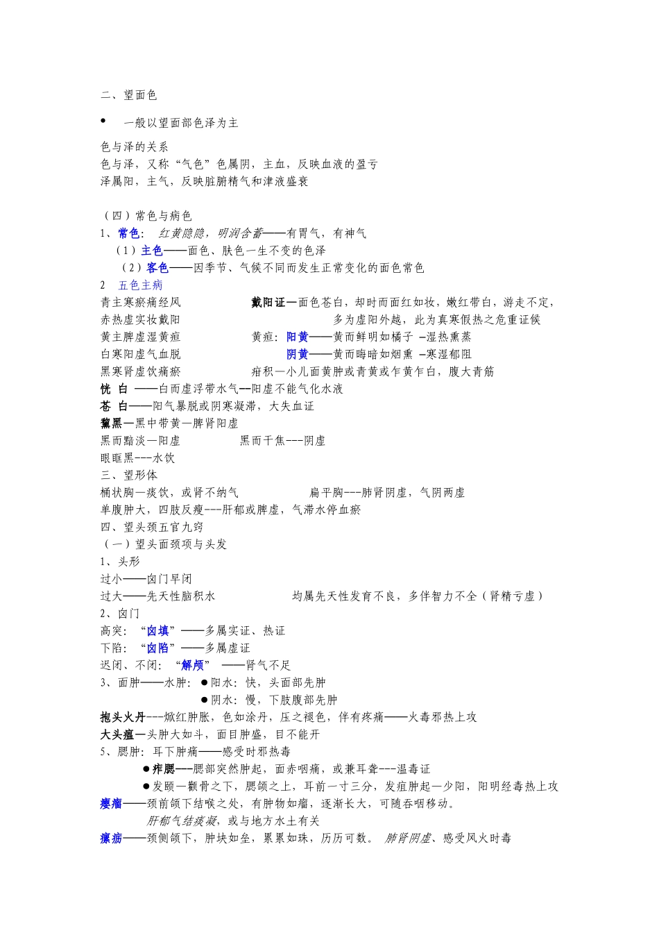 中医诊断学发展简史测试题_第2页