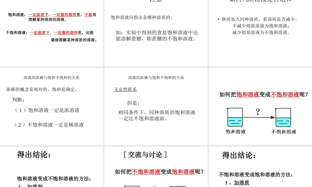 （遵义专版）秋九年级化学下册 第6章 溶解现象 第3节 物质的溶解性课件 沪教版-沪教版初中九年级下册化学课件