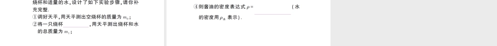 （遵义专版）八年级物理全册 第五章 第三节 科学探究：物质的密度（第2课时 密度的测量）习题课件 （新版）沪科版-（新版）沪科版初中八年级全册物理课件