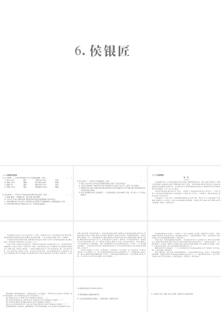 （遵义专版）九年级语文上册 第二单元 6 侯银匠小手册课件 语文版-语文版初中九年级上册语文课件