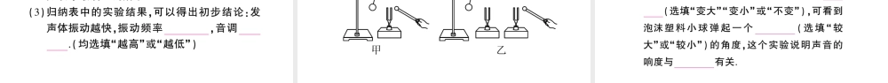 （遵义专版）八年级物理全册 专题复习二 声音特性的辨析习题课件 （新版）沪科版-（新版）沪科版初中八年级全册物理课件