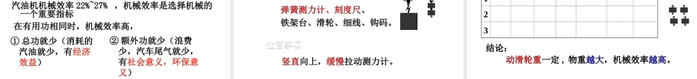 （遵义专版）春八年级物理全册 10.5 机械效率课件 （新版）沪科版-（新版）沪科版初中八年级全册物理课件