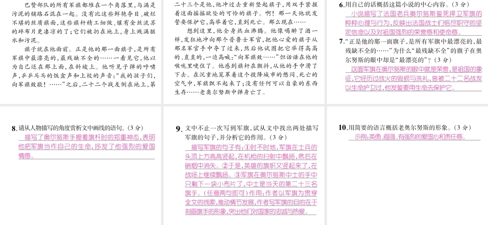 （遵义专版）七年级语文下册 第四单元 15 最苦与最乐课件 新人教版-新人教版初中七年级下册语文课件