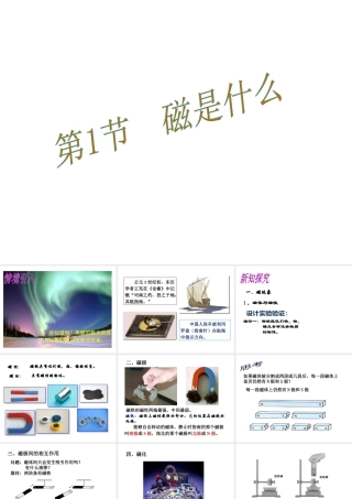 （遵义专版）春九年级物理全册 17.1 磁是什么课件 （新版）沪科版-（新版）沪科版初中九年级全册物理课件