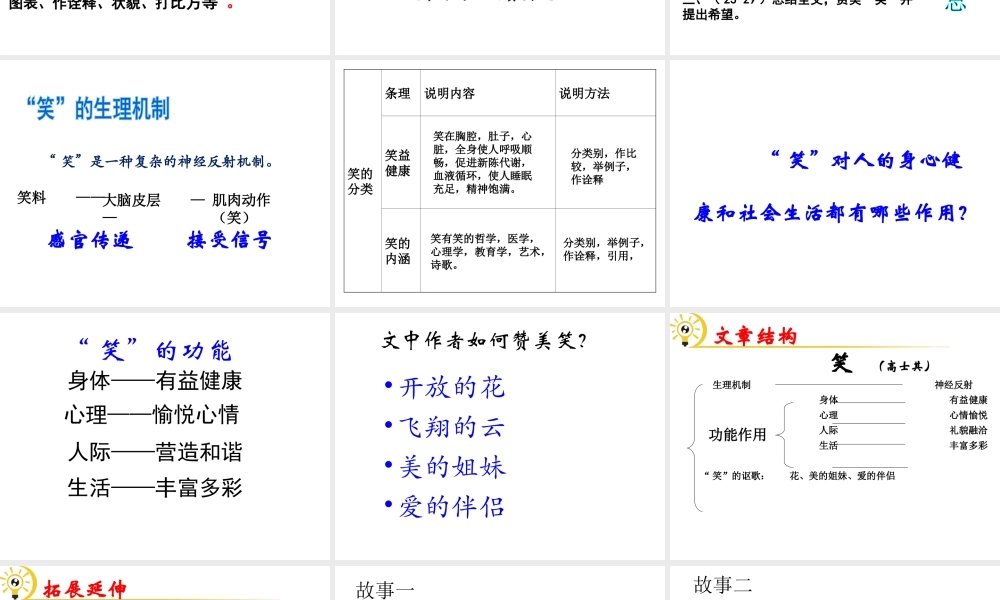（遵义专版）九年级语文下册 第五单元 17《笑》教材课件 语文版-语文版初中九年级下册语文课件