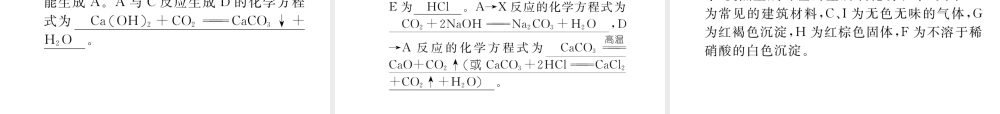 （遵义专版）中考化学命题研究 第二编 重点题型突破篇 专题三 物质的推断、鉴别与除杂（精练）课件-人教版初中九年级全册化学课件