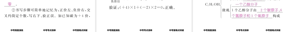 （遵义专版）中考化学命题研究 第一编 教材知识梳理篇 第3章 物质构成的奥秘 课时2 物质的组成（精讲）课件-人教版初中九年级全册化学课件
