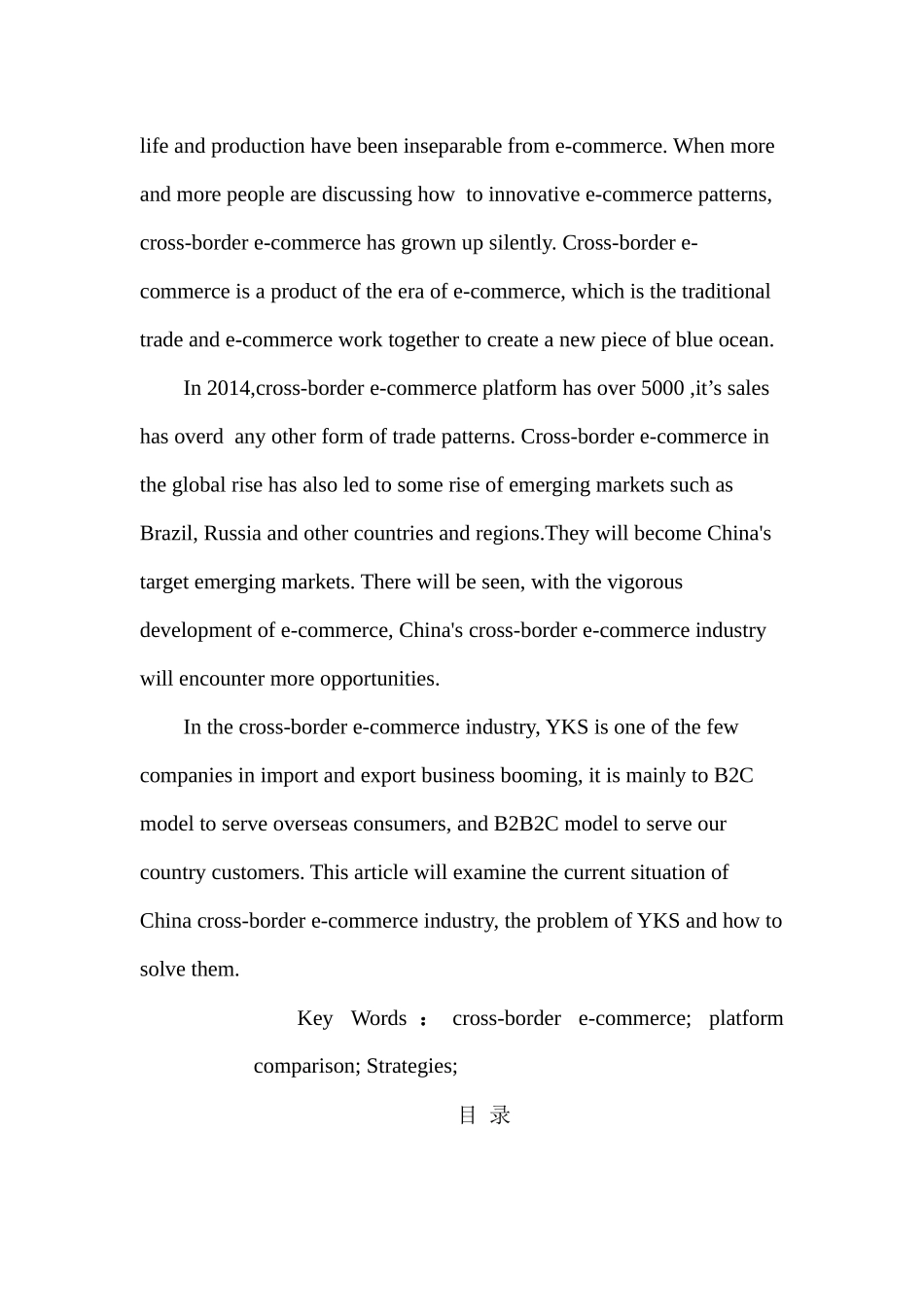 YKS公司跨境电子商务发展对策研究_第2页