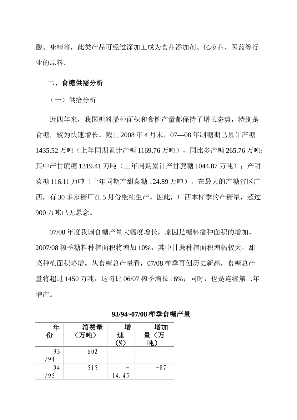 z制糖行业风险分析报告_第2页