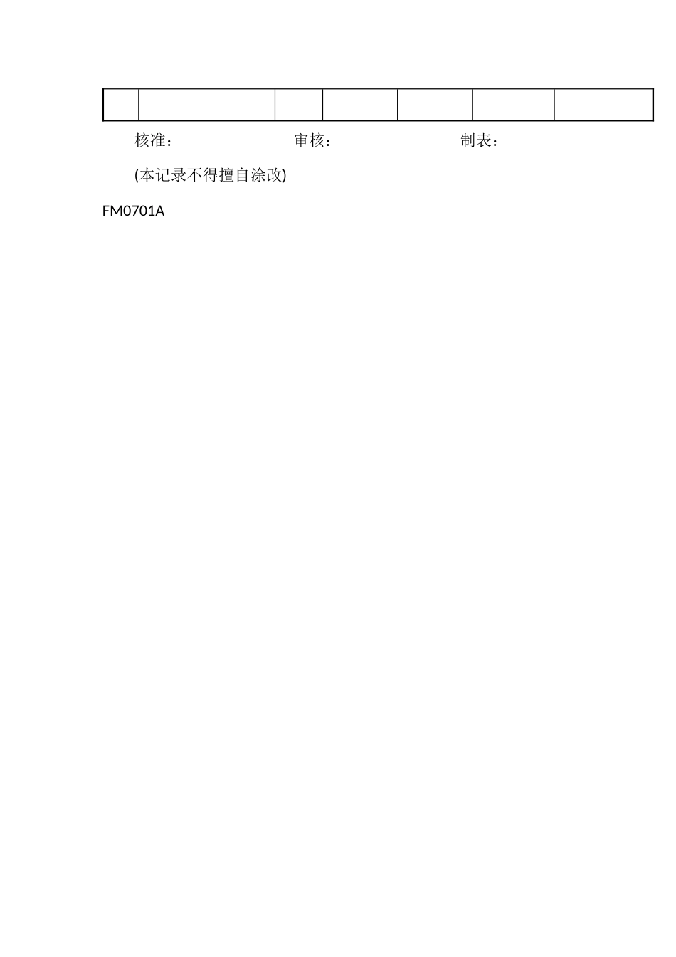 股份有限公司订单管制表_第2页