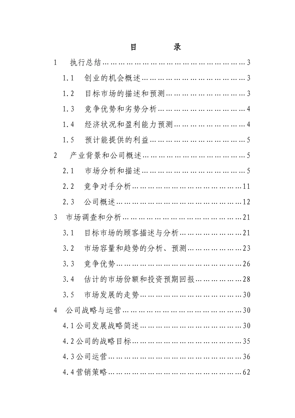 假日我当家网店创业计划正文_第1页