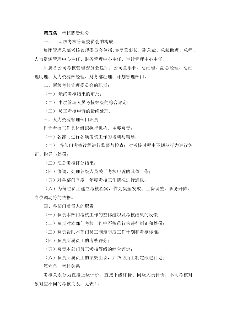 模板集团绩效管理办法_第2页