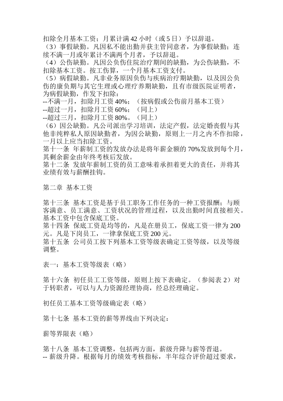 本科技集团工资管理制度_第2页