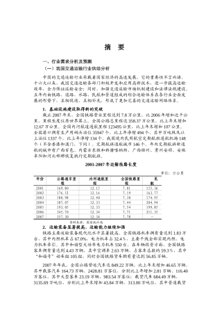 交通运输行业风险分析报告