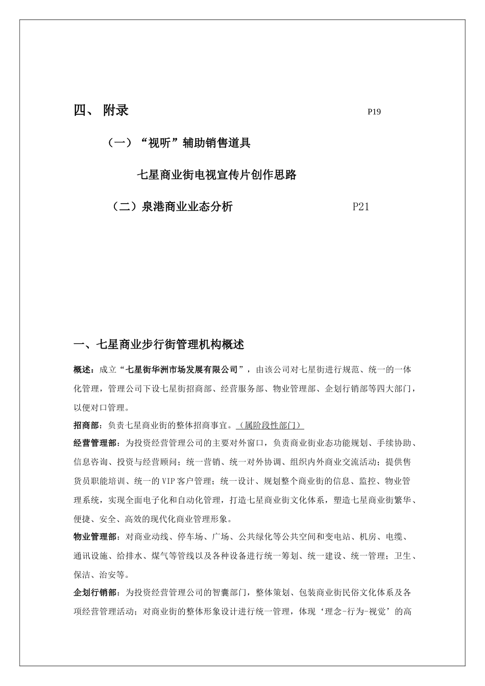 七星商业步行街总体策划案_第2页