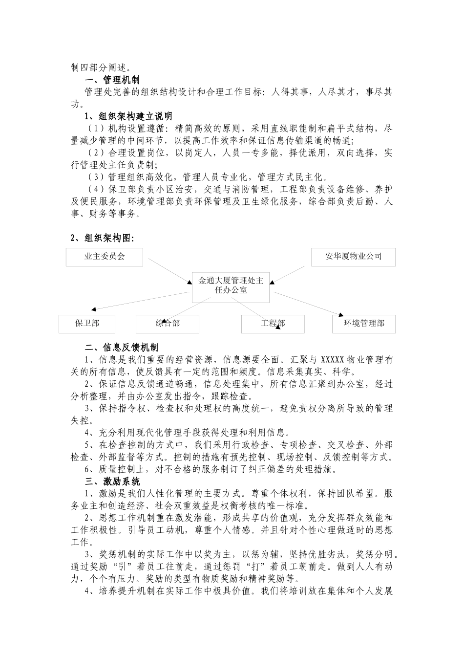 小区物业管理投标书参考_第2页