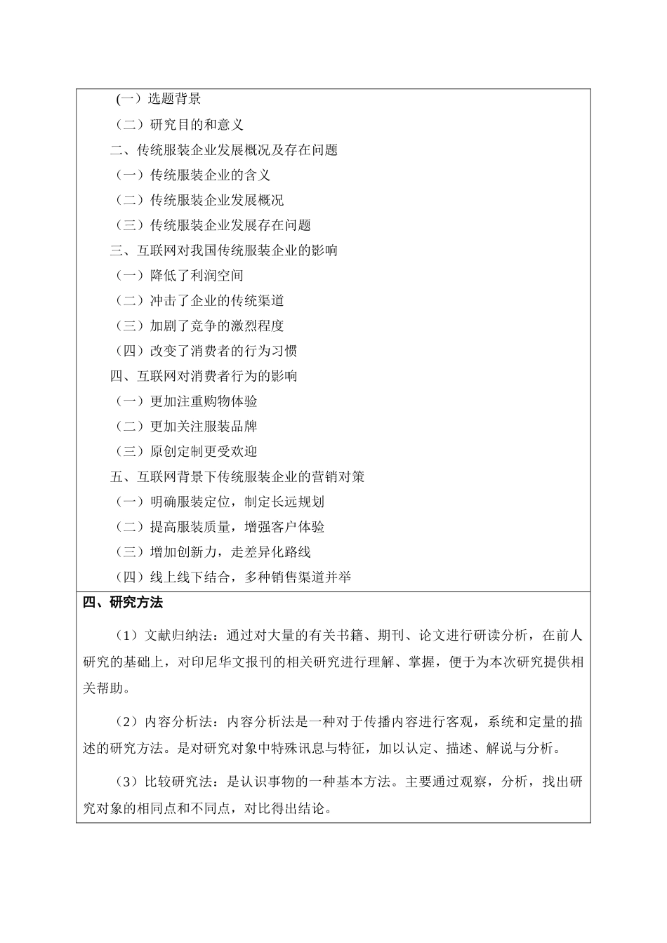 互联网背景下传统服饰企业营销策略研究分析——以波司登公司为例   市场营销专业_第3页