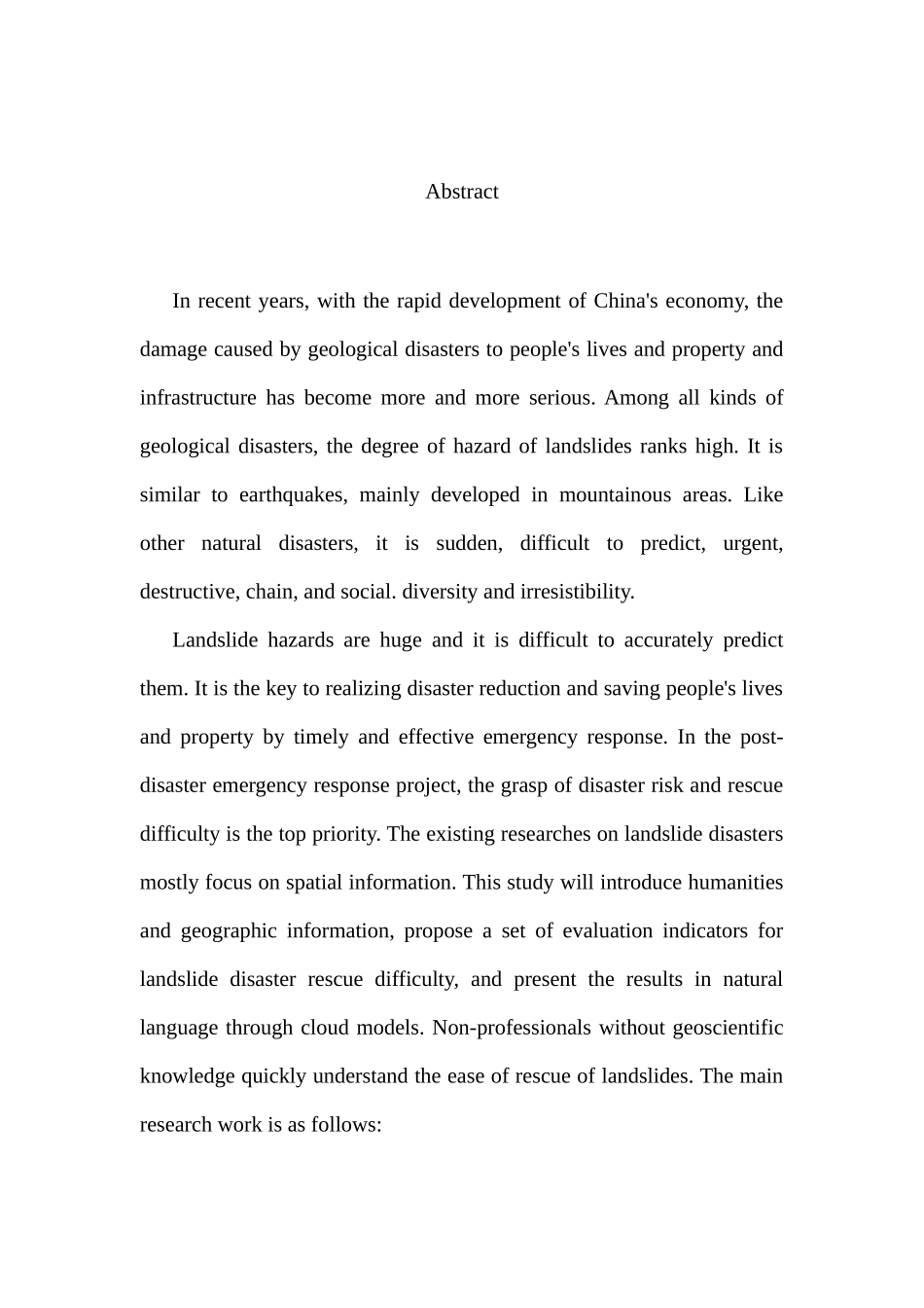 滑坡危险性评价方法研究分析  地质灾害专业_第3页