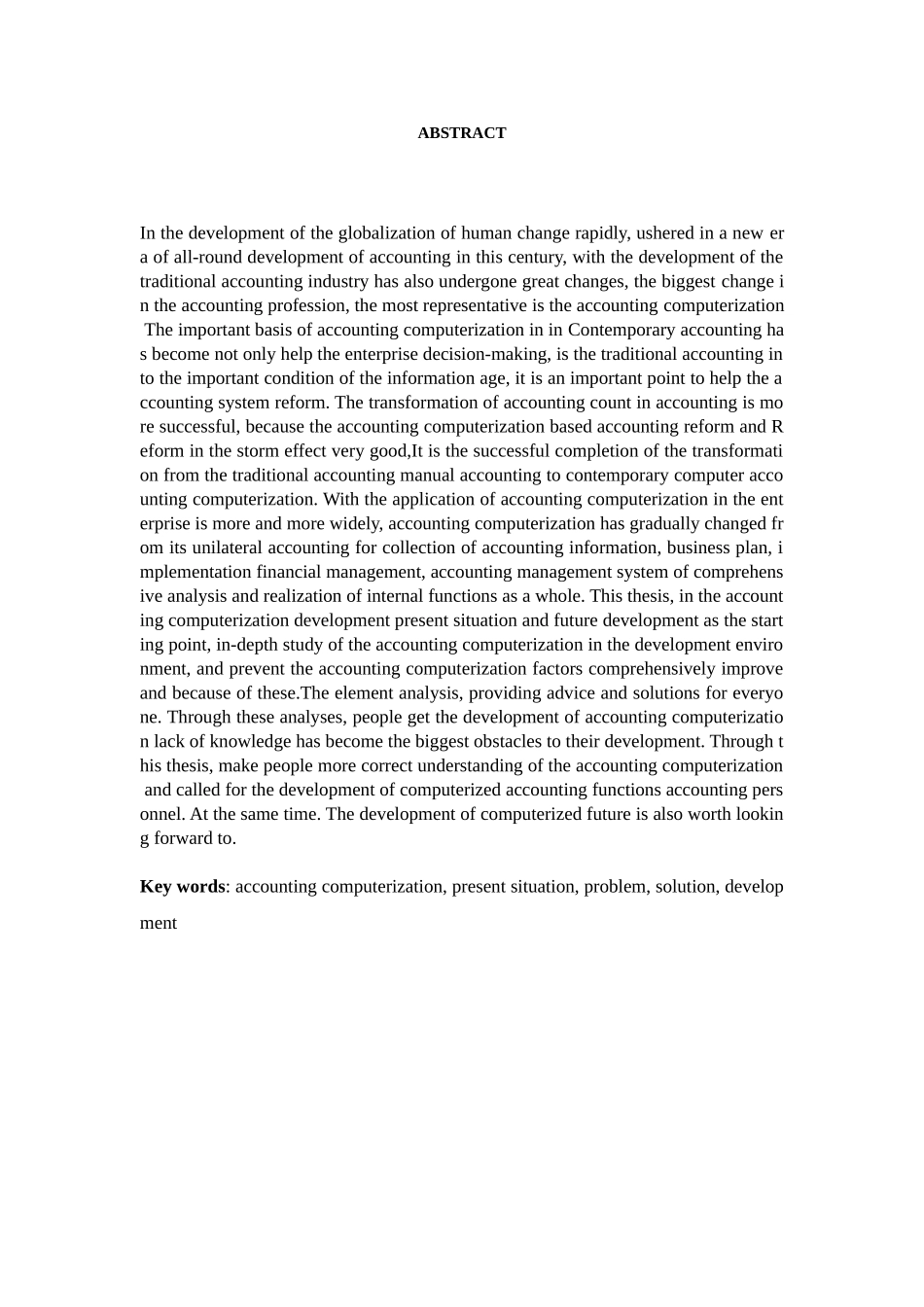 会计电算化发展的现状及其发展趋势分析研究  财务会计学专业_第2页