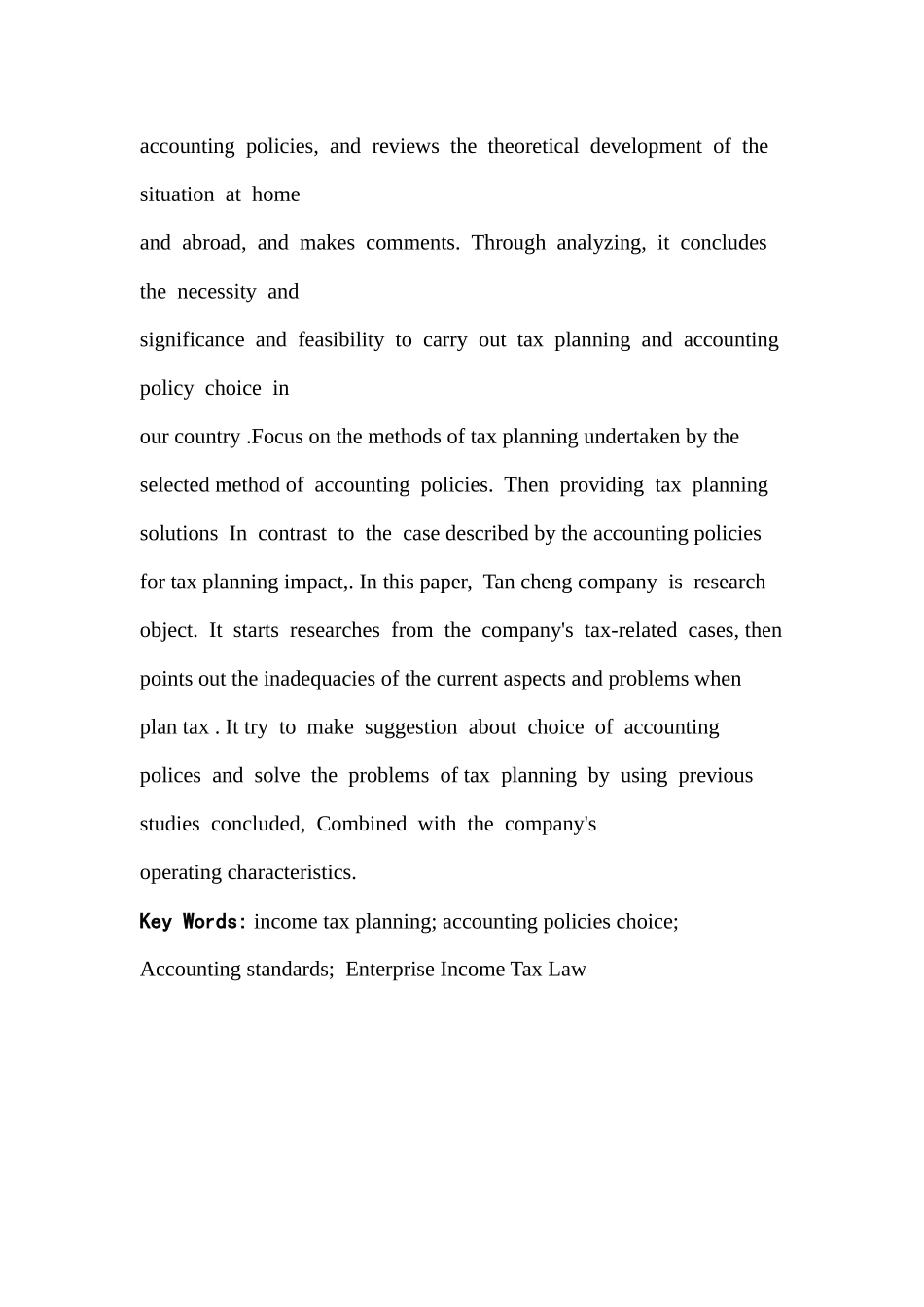 会计政策选择在无锡智华有限公司所得税筹划中的应用分析研究  财务会计学专业_第3页