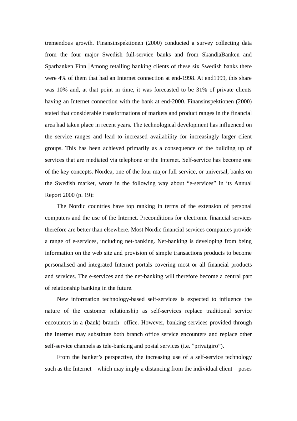 基于网络的自助服务：电子银行的相关方面私人客户的调查分析研究   财务管理专业_第3页