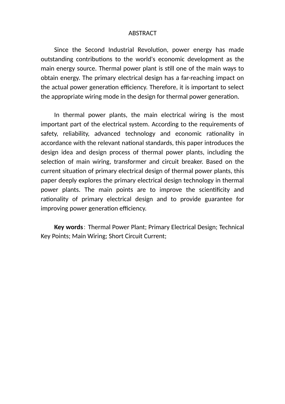 火力发电厂的电气一次设计和实现  电气工程自动化专业_第2页