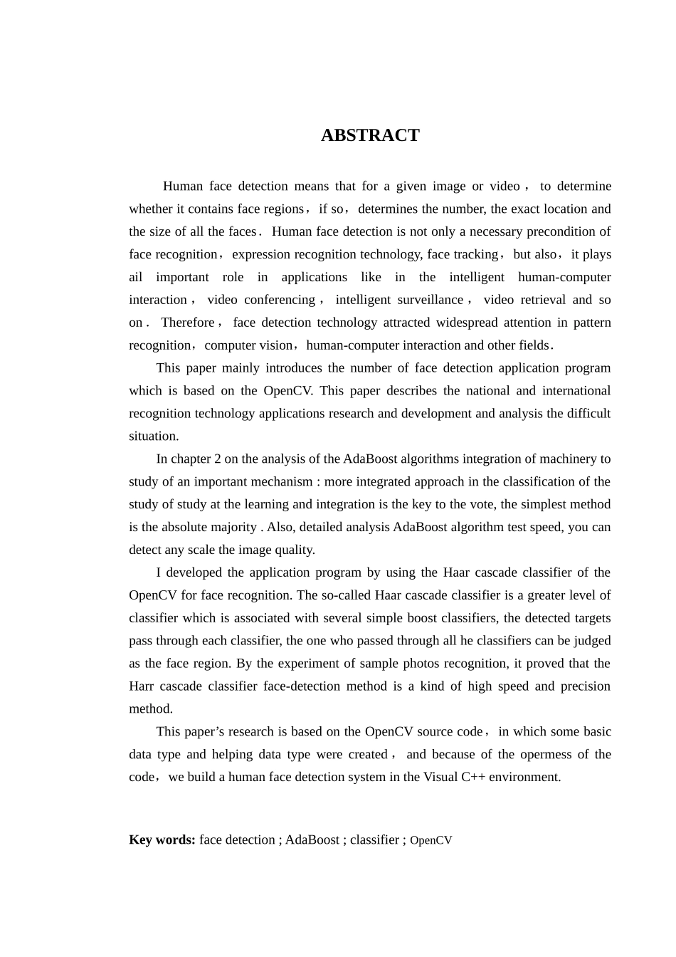 基于OpenCV的中远距离人脸检测分析研究  电子信息工程管理专业_第2页