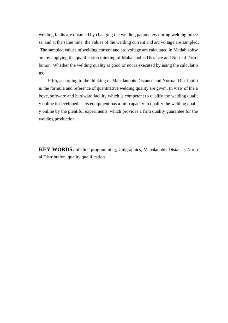 基于UG的弧焊机器人离线偏程与统计方法的焊接质量判定分析研究 机械制造自动化专业_第3页