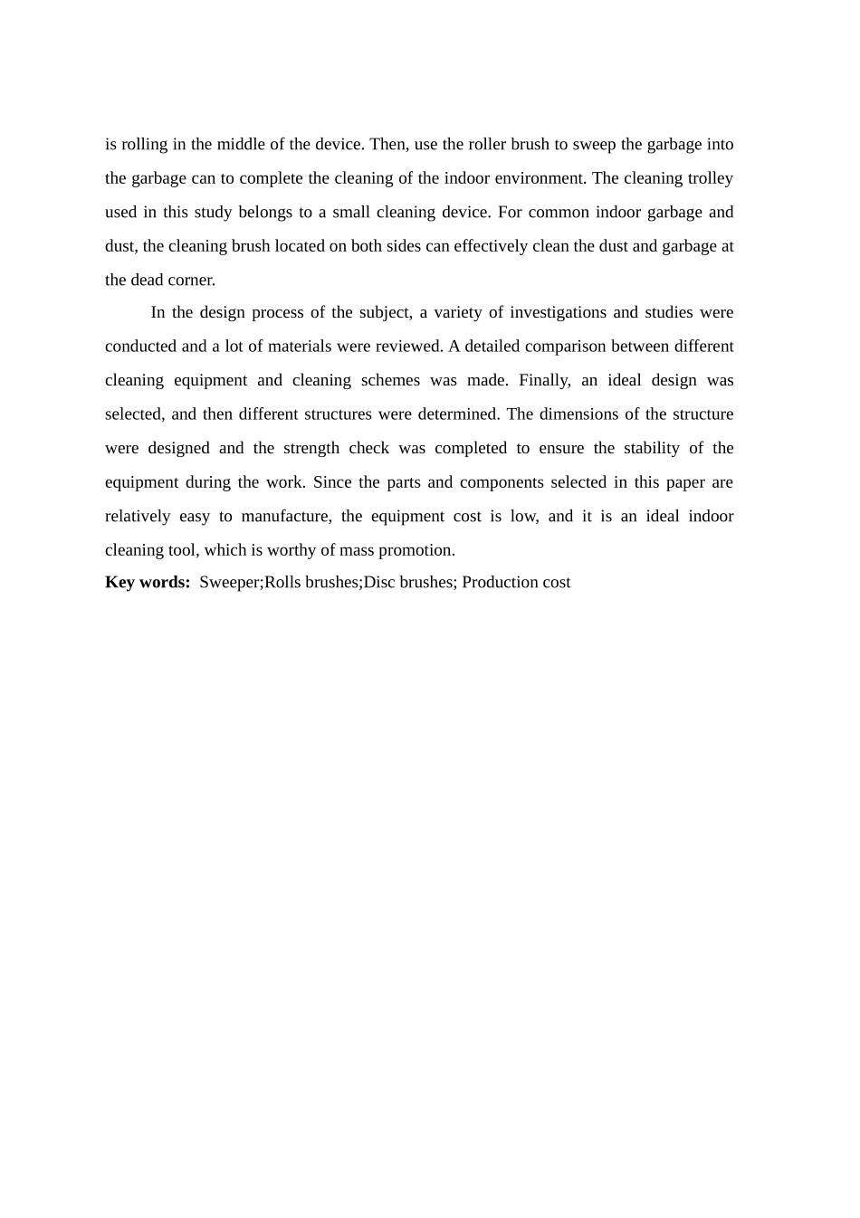 基于UG的小型电动清扫车的结构设计和实现  车辆工程专业_第2页