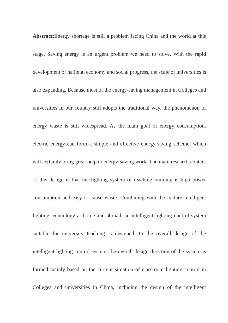 基于单片机的教室节能控制系统设计分析研究  电子信息工程管理专业_第2页