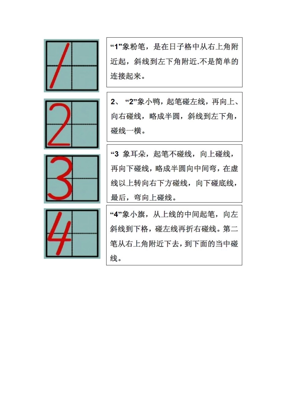 1-10数字书写标准格式_第2页