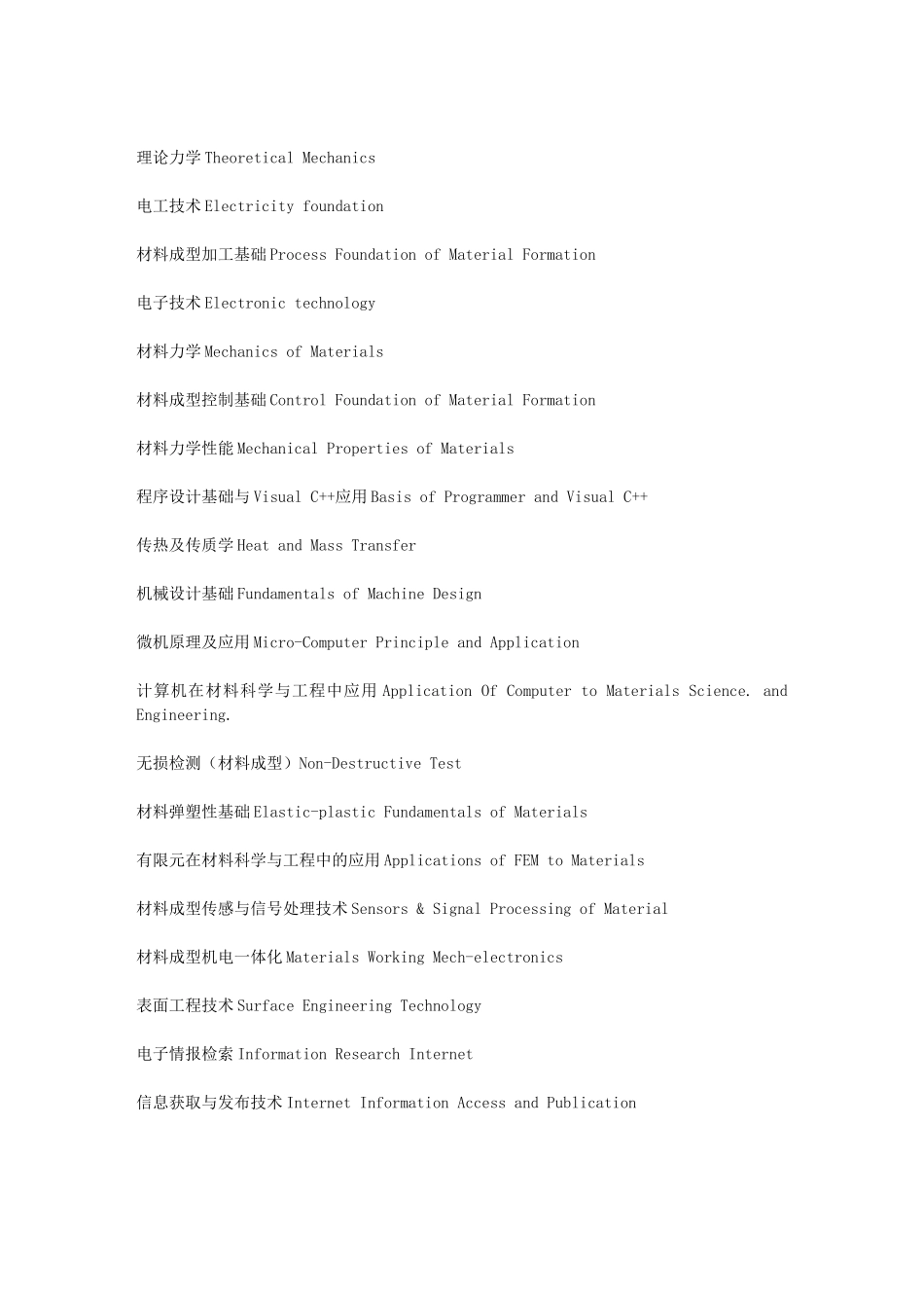 材料成型及控制工程英语单词梳理汇总_第2页