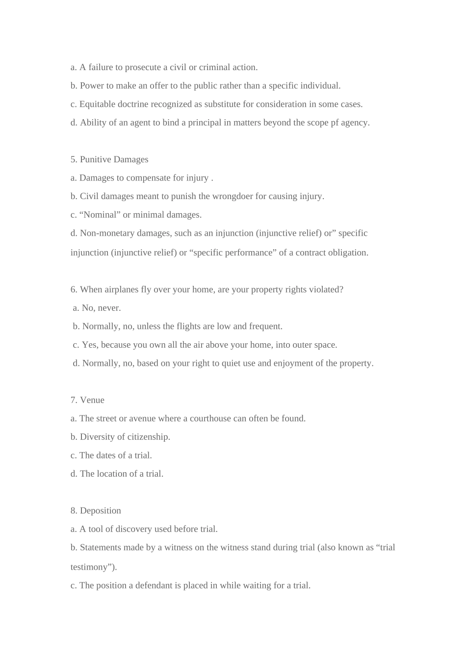 法律英语证书（LEC）全国统一考试样题_第2页