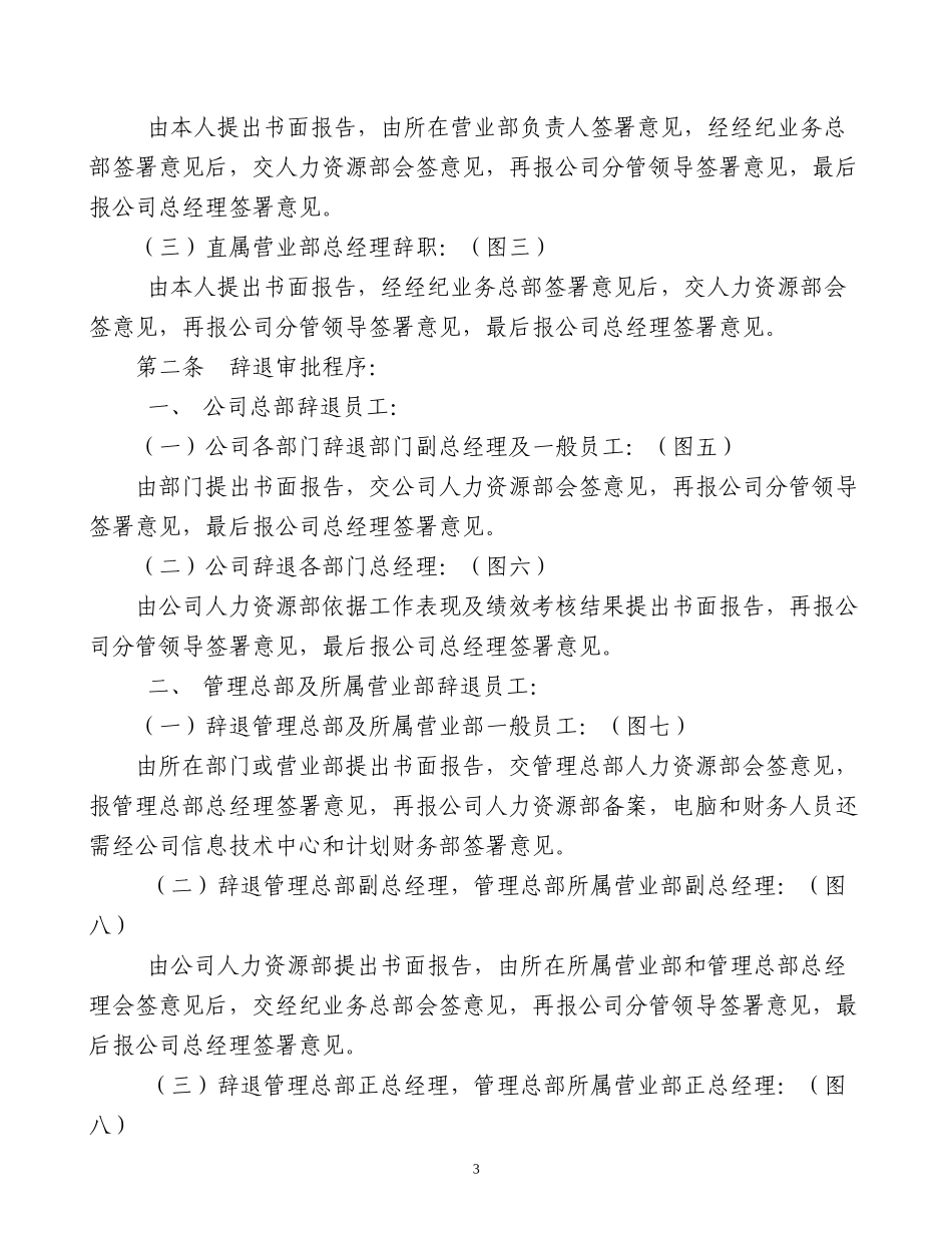 中信证券公司员工离职管理办法_第3页