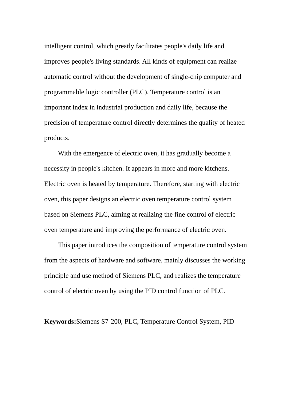 基于西门子PLC电烤箱温度系统设计和实现  电子信息工程专业_第3页