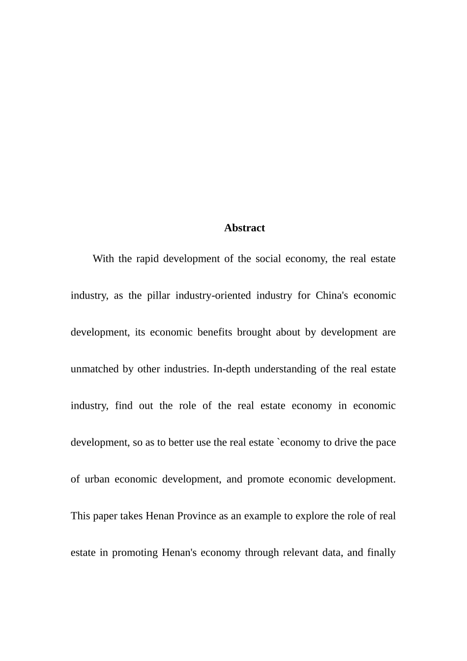 基于因子分析法和聚类分析法的房地产对河南地区经济发展影响分析研究  工商管理专业_第3页